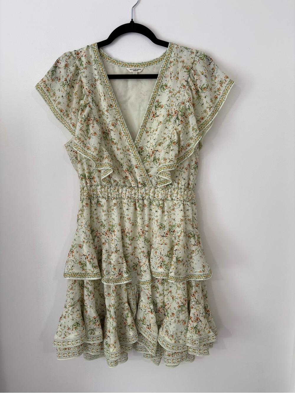 Floral Ruffled Mini Dress - Picture 7 of 7